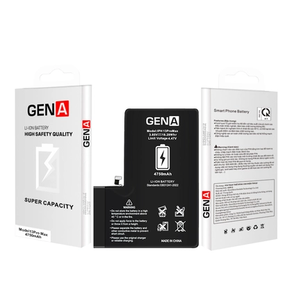 pin iPhone 13 Pro Max dung lượng siêu cao chính hãng GENA 4