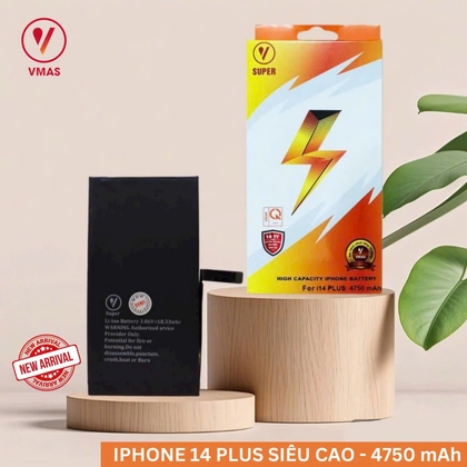 pin iPhone 14 Plus dung lượng siêu cao chính hãng Vmas 3