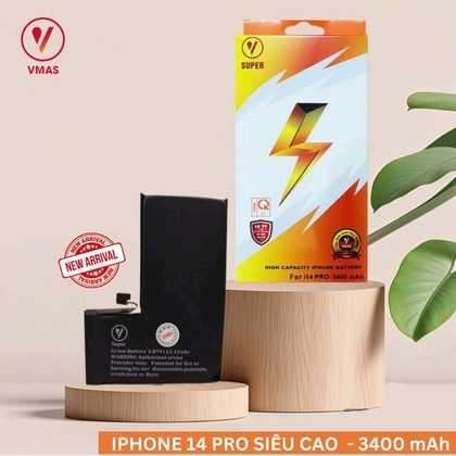 pin iPhone 14 Pro dung lượng siêu cao chính hãng Vmas 3