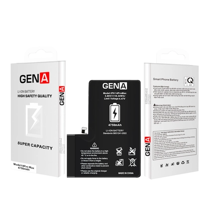 pin iPhone 14 Pro Max dung lượng siêu cao chính hãng GENA 4