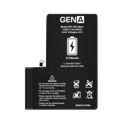 pin iPhone 14 Pro Max dung lượng siêu cao chính hãng GENA 3