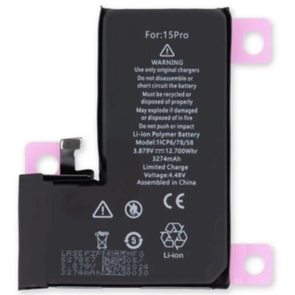 pin iPhone 15 Pro chính hãng Vmas 3