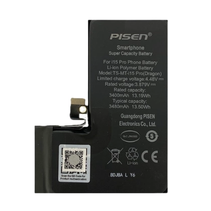 pin iPhone 15 Pro dung lượng siêu cao chính hãng Pisen 10