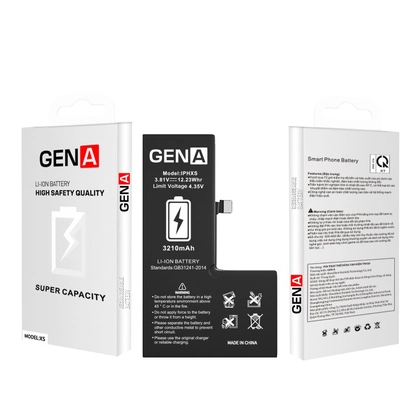 pin iPhone XS dung lượng siêu cao chính hãng GENA 5