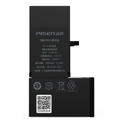 thay pin iPhone XS dung lượng siêu cao chính hãng Pisen 3