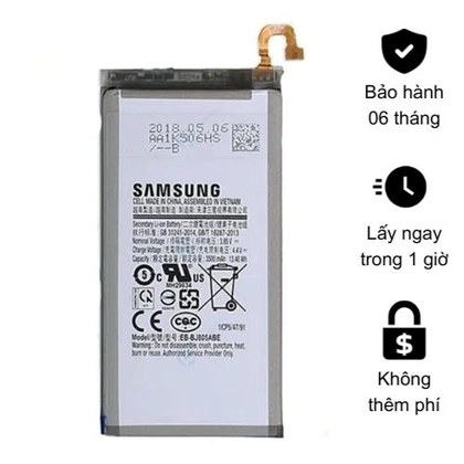 Thay pin Samsung A40 chính hãng Deji 1