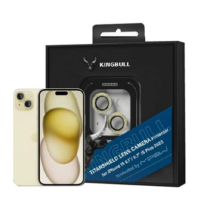Dán cường lực camera iPhone 15 / 15 Plus Mipow chống va đập 1