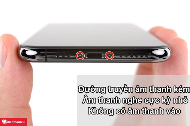 dây nối loa trong iphone xs giữ nguyên chức năng face id 3