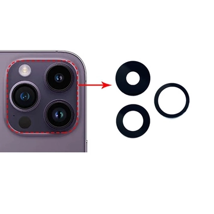 kính camera sau iphone 14 pro max viền dày 2