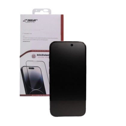Dán Chống Va Đập Iphone 15 Pro Zeelot Solidsleek Matte Full Cao Cấp Đen (subname: Dán Nhám) 3