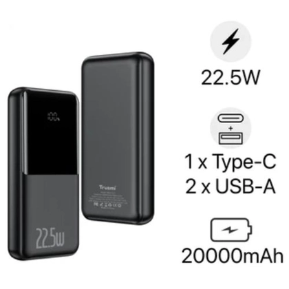 Pin dự phòng Trusmi Digital 20.000Mah PD 22.5w PB03 1