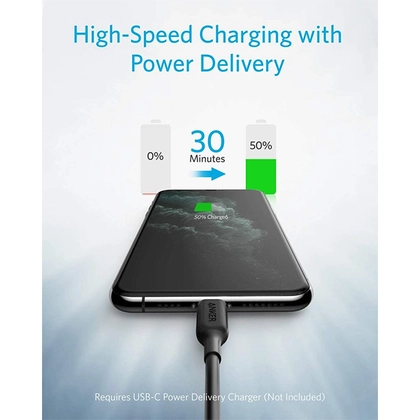 Cáp sạc Type-C to Lightning Anker PowerLine III (A8832) 7
