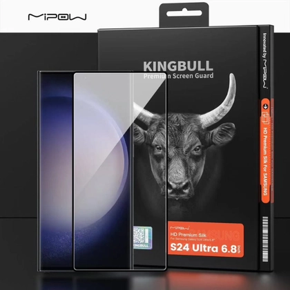 Dán chống va đập Samsung Galaxy S24 Ultra Mipow Premium Full cao cấp Đen 1