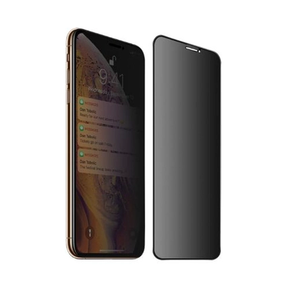 Dán cường lực iPhone 11 Pro Max Mipow Premium Privacy chống nhìn trộm Full cao cấp 3