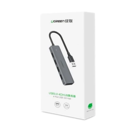 Hub chuyển đổi Ugreen 4 cổng USB 3.0 + Micro USB, vỏ máy mạ kim loại, siêu mỏng CM219 50985 4