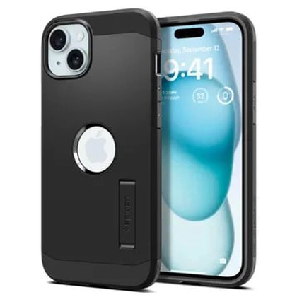 Ốp lưng iPhone 15 Plus Spigen Tough Armor With Magsafe 1