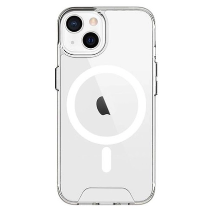 Ốp lưng iPhone 13 Mipow Tempered Glass With Magsafe Transparent 2
