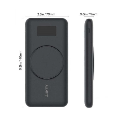 Pin sạc dự phòng kiêm sạc không dây Aukey 10000mAh 10W PB-WL02i 3