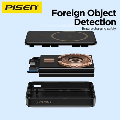 Pin dự phòng Pisen Quick Powermag 30W 10.000mah D113 ( kèm cáp Type-C ) 7