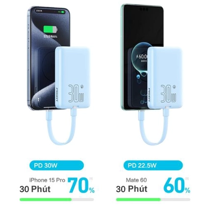 Pin dự phòng Pisen Quick Powermag 30W 10.000mah D113 ( kèm cáp Type-C ) 3