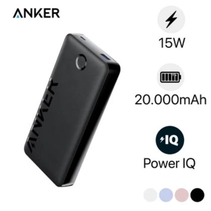 Pin sạc dự phòng Anker 325 Powercore II 1C1A 15W 20000mAh A1286 1