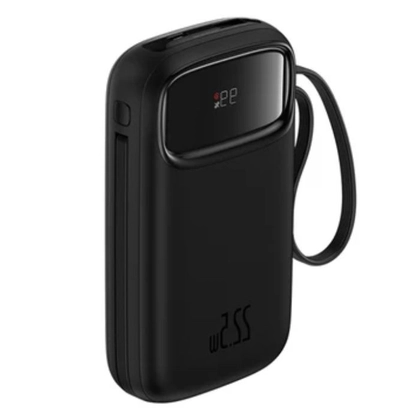 Pin sạc dự phòng Baseus Qpow2 màn hình số 20.000mAh 22.5W kèm cáp Lightning và Type-C 3
