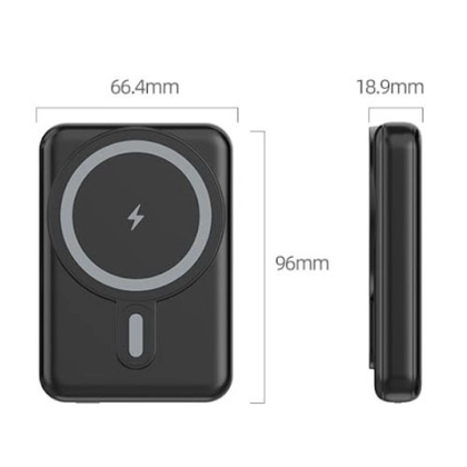 Pin Sạc Dự Phòng Pisen Magsafe Wireless 10.000 Mah 20W Pd238C-1 3