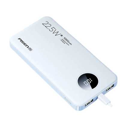 Pin dự phòng Pisen Pro - Power Cube 10.000 mAh 22.5W 2