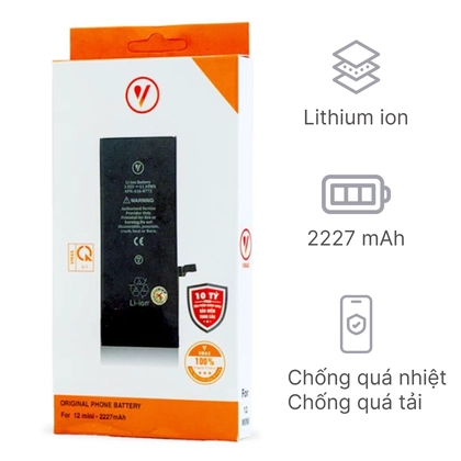 pin iPhone 12 Mini chính hãng Vmas 2