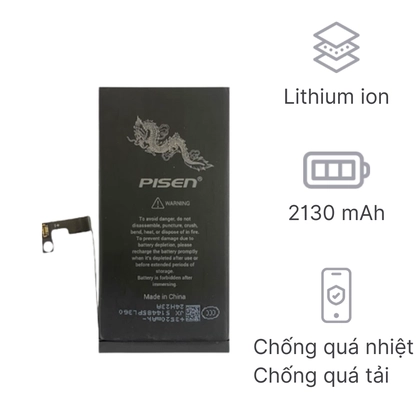 pin iPhone 7 dung lượng cao chính hãng Pisen 3