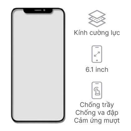 kính màn hình iphone xr chính hãng orizin 1