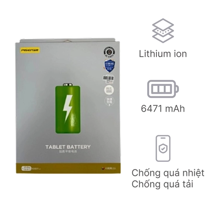 pin ipad mini 2 chính hãng pisen 1