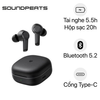 Tai Nghe Bluetooth Earbuds Soundpeats T3 1