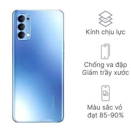 vỏ máy OPPO Reno 4 - Xanh 1