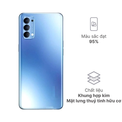 vỏ máy OPPO Reno 4 - Xanh 1
