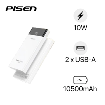 Pin sạc dự phòng Pisen Power electric 10000mAh 1
