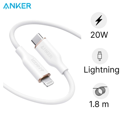Cáp sạc Anker Powerline Flow III USB-C to Lightning 1.8m A8663 1