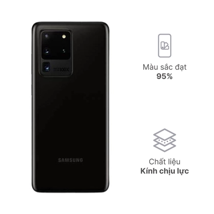 kính lưng Samsung Galaxy S20 Ultra chính hãng Safety - Đen 1