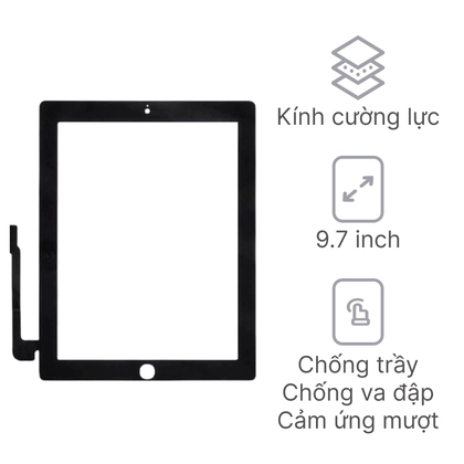kính cảm ứng ipad 4 1