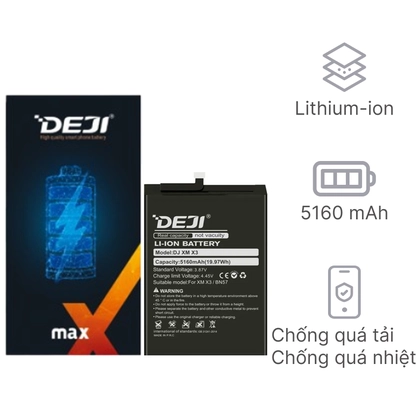 pin Samsung Galaxy M10 chính hãng Deji 1
