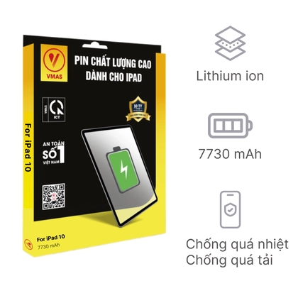 pin iPad Air 6 M2 13 2024 chính hãng Vmas 1
