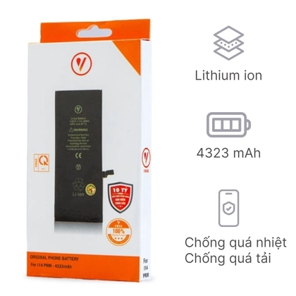 pin iPhone 14 Pro Max chính hãng Vmas 2