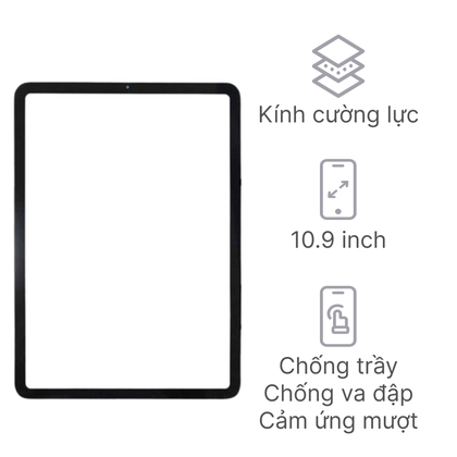 kính cảm ứng iPad 3 chính hãng Aries 1