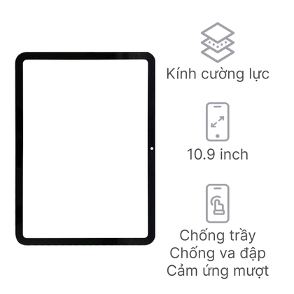 kính cảm ứng iPad 3 chính hãng Aries 1