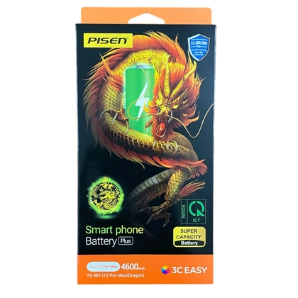 pin iPhone 12 Pro Max dung lượng siêu cao chính hãng Pisen 4
