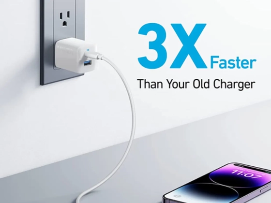 Củ sạc Anker 323 2 cổng 1C1A 33w A2331 3