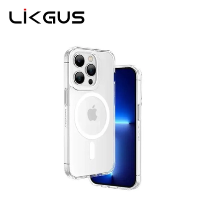 Ốp lưng iPhone 14 Pro Max Likgus Magsafe trong suốt 1