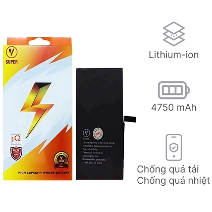 pin iPhone 14 Plus dung lượng siêu cao chính hãng Vmas 1