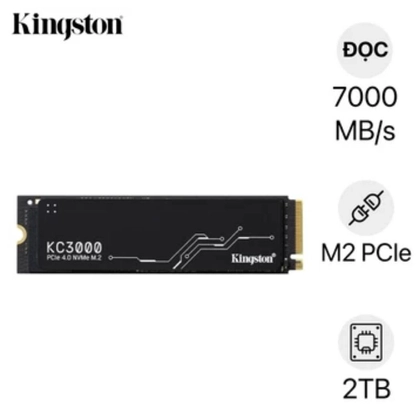 Ổ cứng SSD Kingston SKC3000 M2 PCIe NVME Gen 4 2TB 1