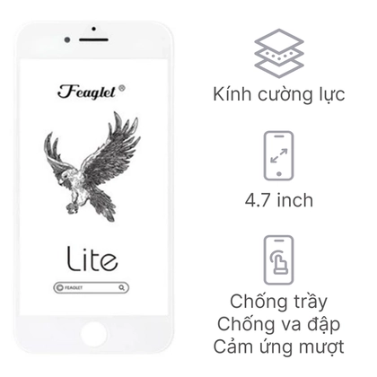 kính màn hình iPhone SE 2020 chính hãng Feaglet 1